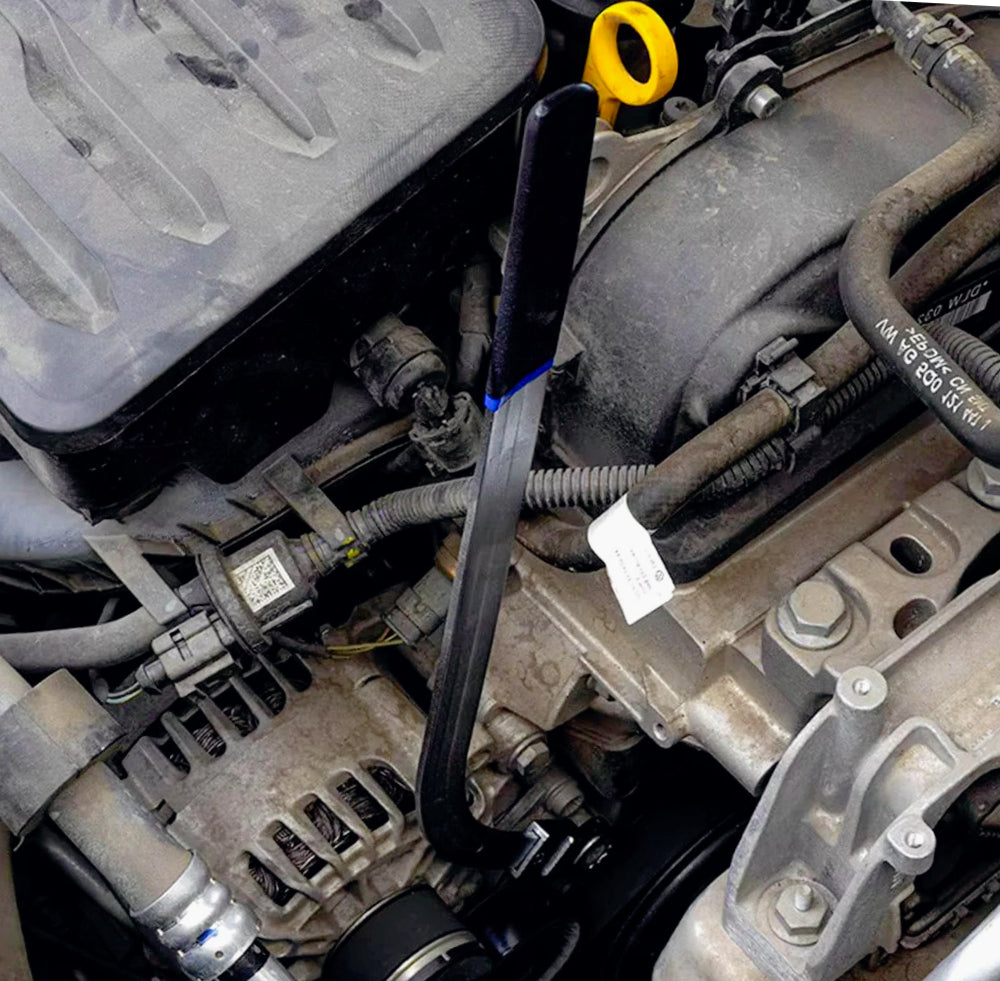 hiave tendicinghia auto – con adattatori Torx e puleggia - ambraled