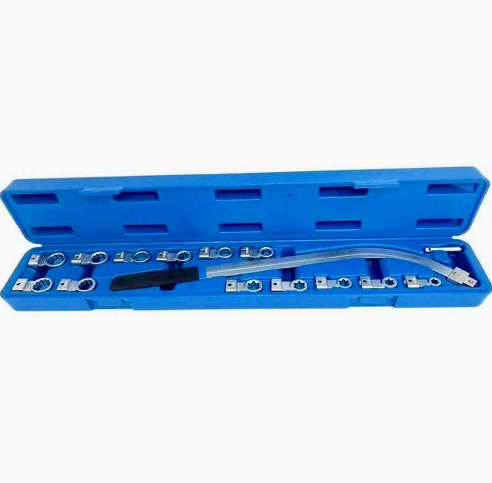 hiave tendicinghia auto – con adattatori Torx e puleggia - ambraled