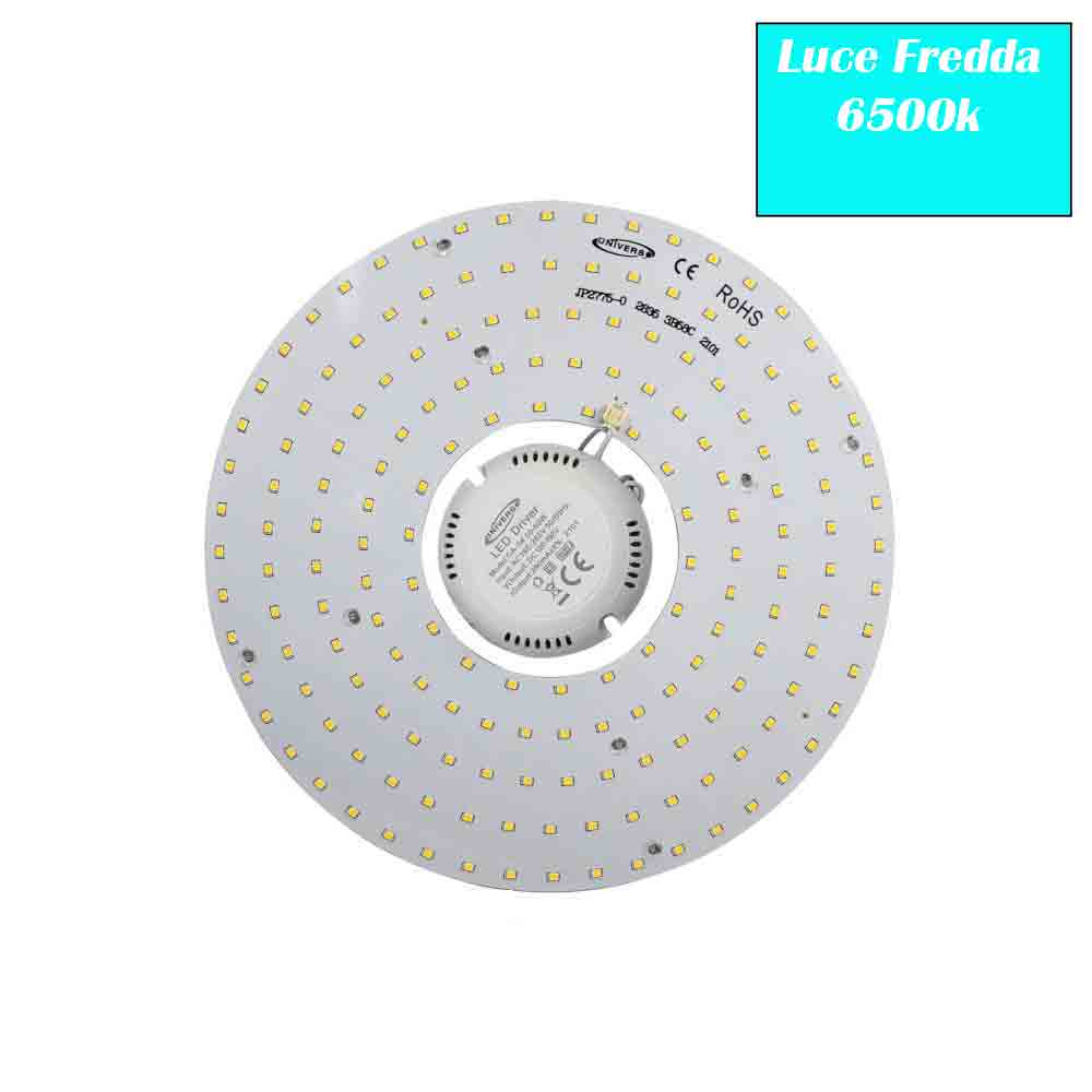 Modulo LED circolare 54W – Circolina LED ricambio neon plafoniere - ambraled