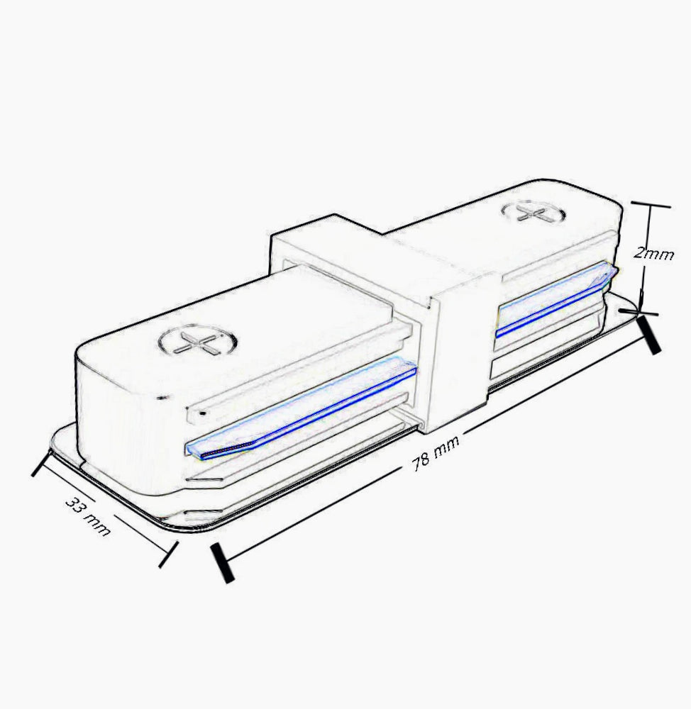 Connettore giunto lineare – per binario elettrificato monofase - ambraled
