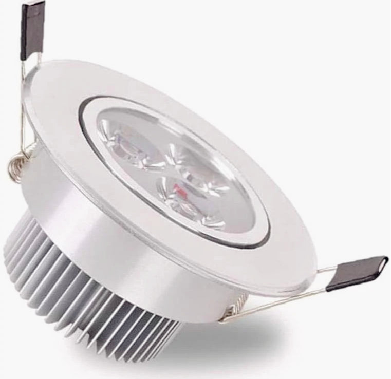 Faretto Spot 3W – 3LED ad incasso orientabile - ambraled
