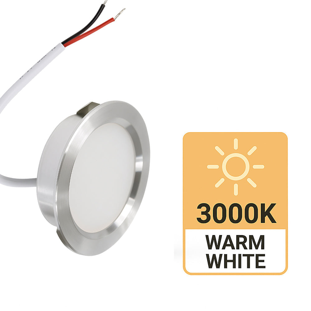 Faretto incasso 3W – per cappa/mensola/armadio 3000K/4000K/6500K - ambraled