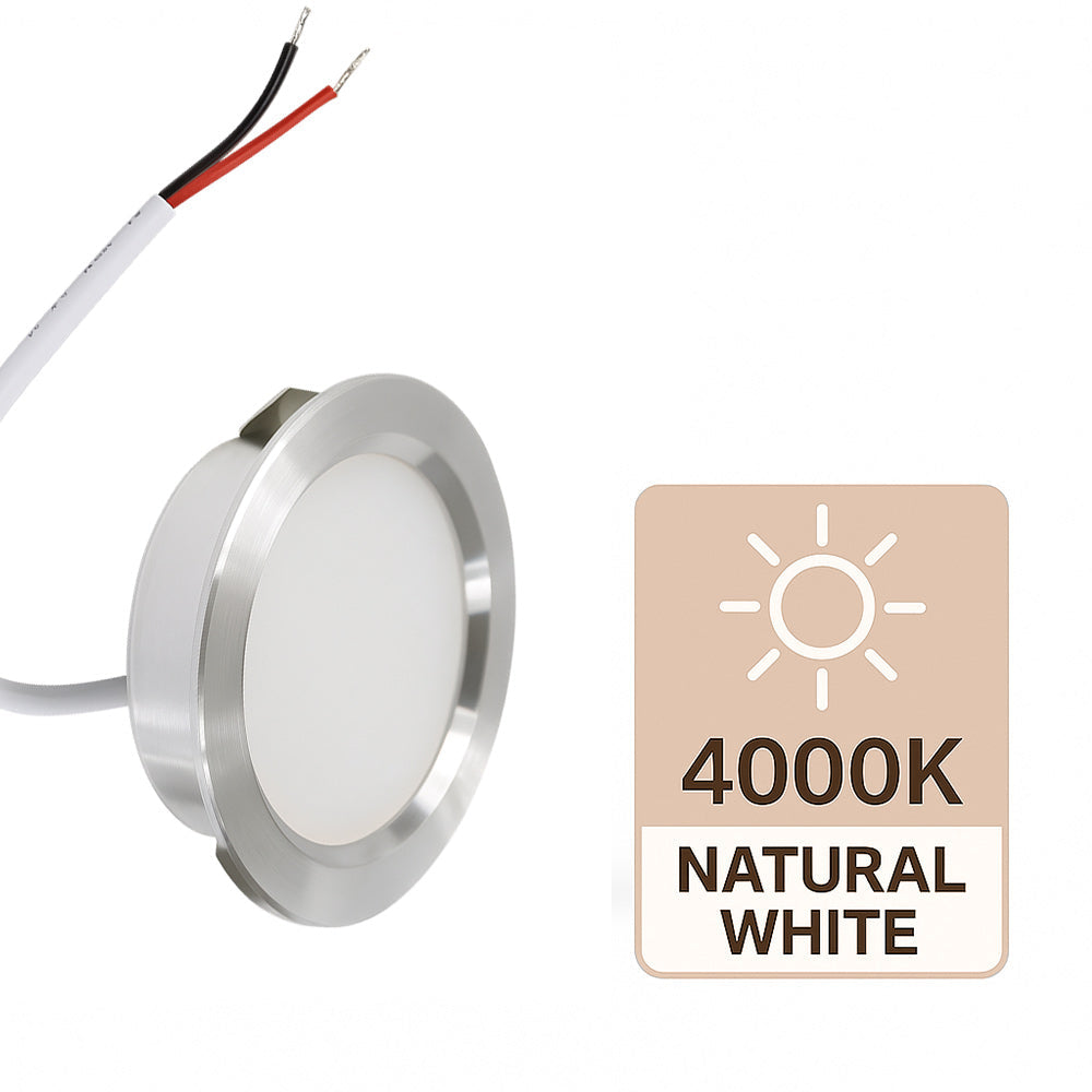 Faretto incasso 3W – per cappa/mensola/armadio 3000K/4000K/6500K - ambraled