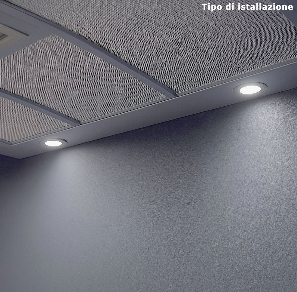 Faretto LED incasso 3W – rotondo bianco 3000K/4000K/6500K - ambraled