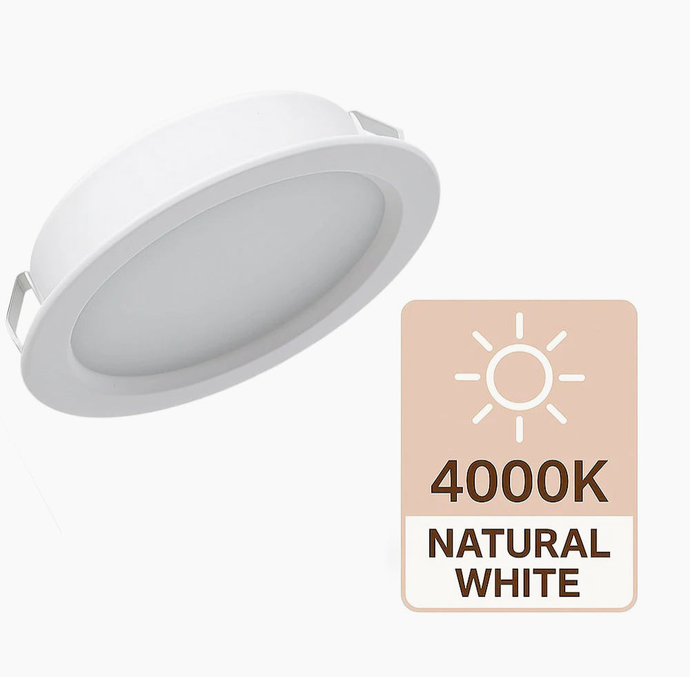 Faretto LED incasso 3W – rotondo bianco 3000K/4000K/6500K - ambraled