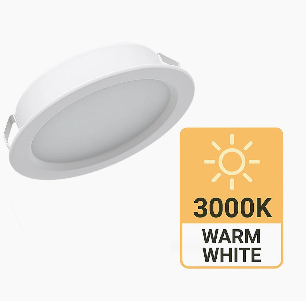 Faretto LED incasso 3W – rotondo bianco 3000K/4000K/6500K - ambraled