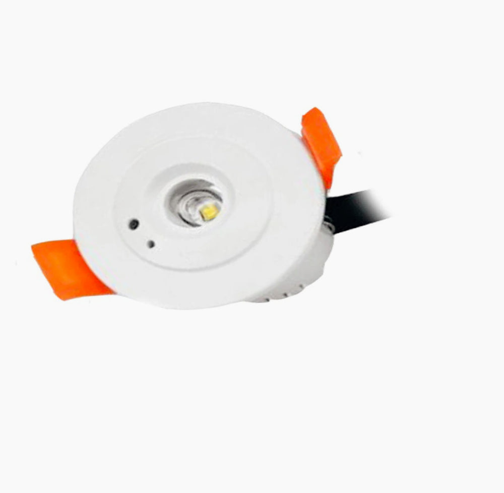 Faretto di emergenza incasso 3W – 1LED COB 6500K anti blackout - ambraled
