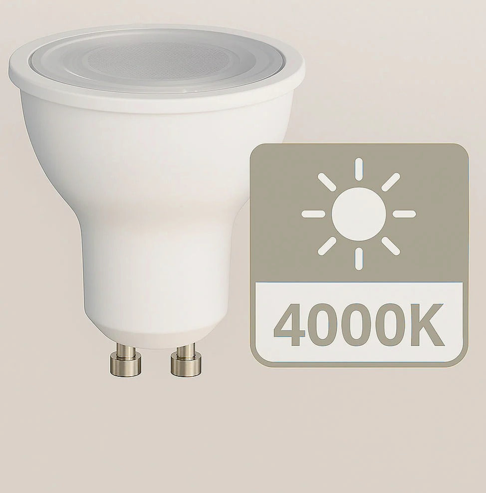 Faretto GU10 6W – 8LED COB 3000K/4000K/6500K 435Lm - ambraled