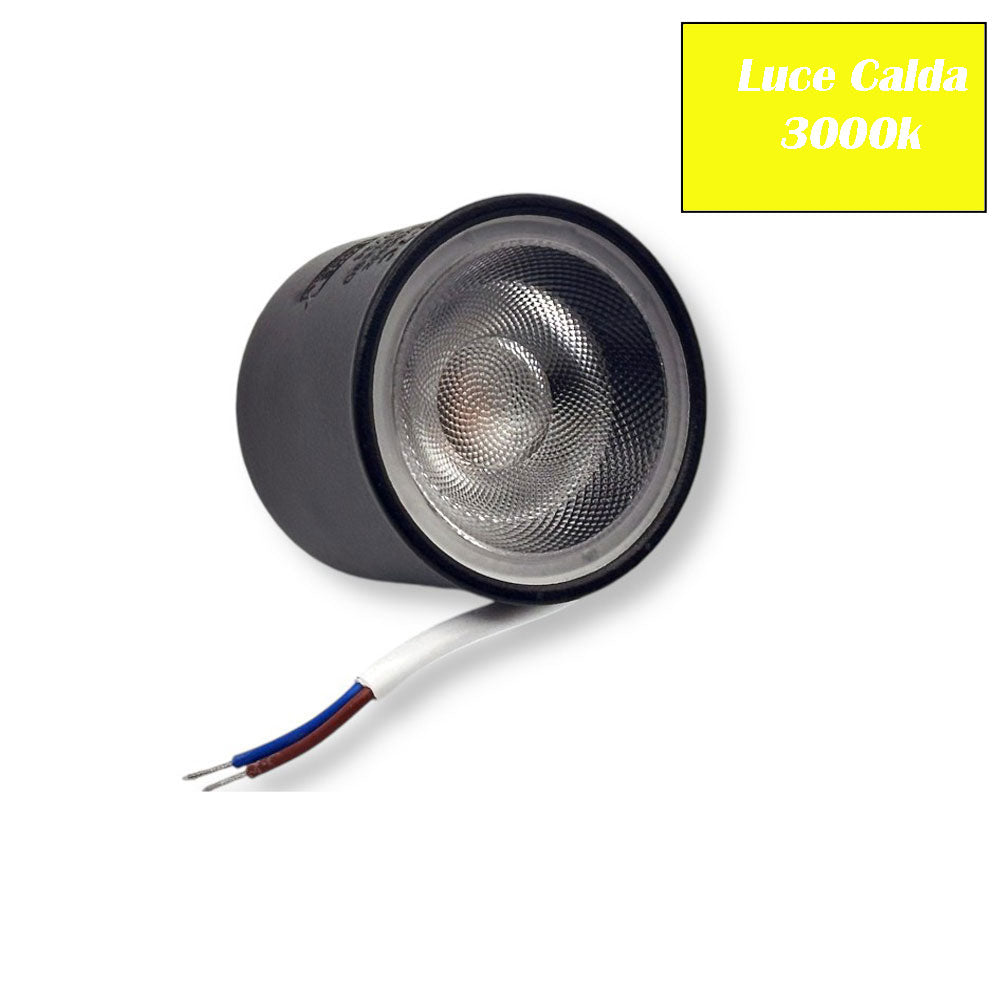 Faretto LED 7W – sostituzione GU10 portafaretti - ambraled