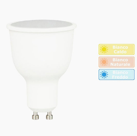 Faretto LED GU10 12W – 3000K/4000K/6500K porta faretti - ambraled