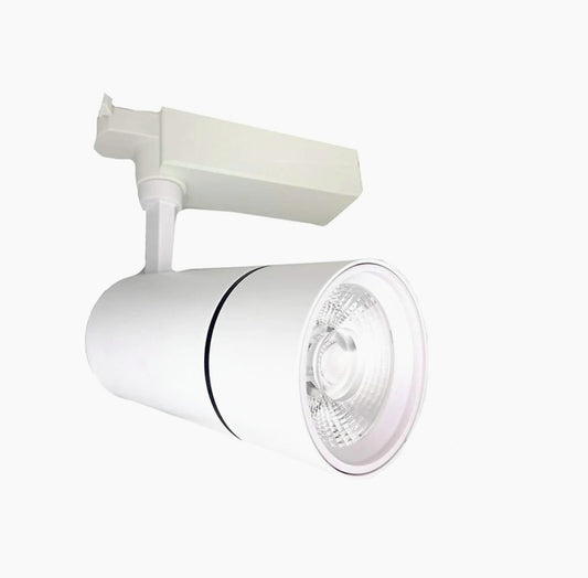 Faretto binario LED COB 30W – 6500K/4000K/3000K scocca bianca IP - ambraled
