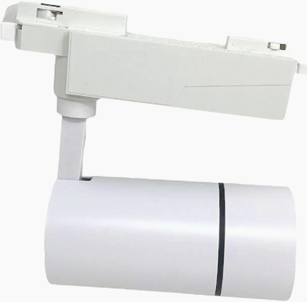 Faretto binario LED COB 30W – 6500K/4000K/3000K scocca bianca IP - ambraled