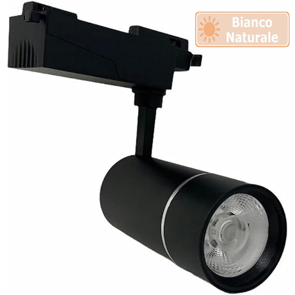 Faretto binario LED COB 30W – nero 3000K/4000K/6500K - ambraled