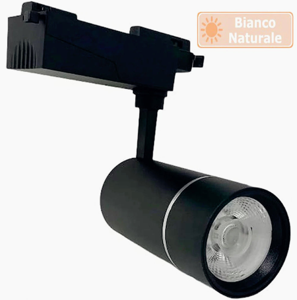 Faretto binario LED COB 30W – nero 3000K/4000K/6500K - ambraled