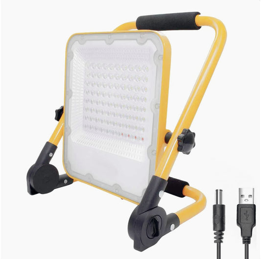 Faro LED da lavoro 50W – ricaricabile emergenza 6500K IP65 - ambraled