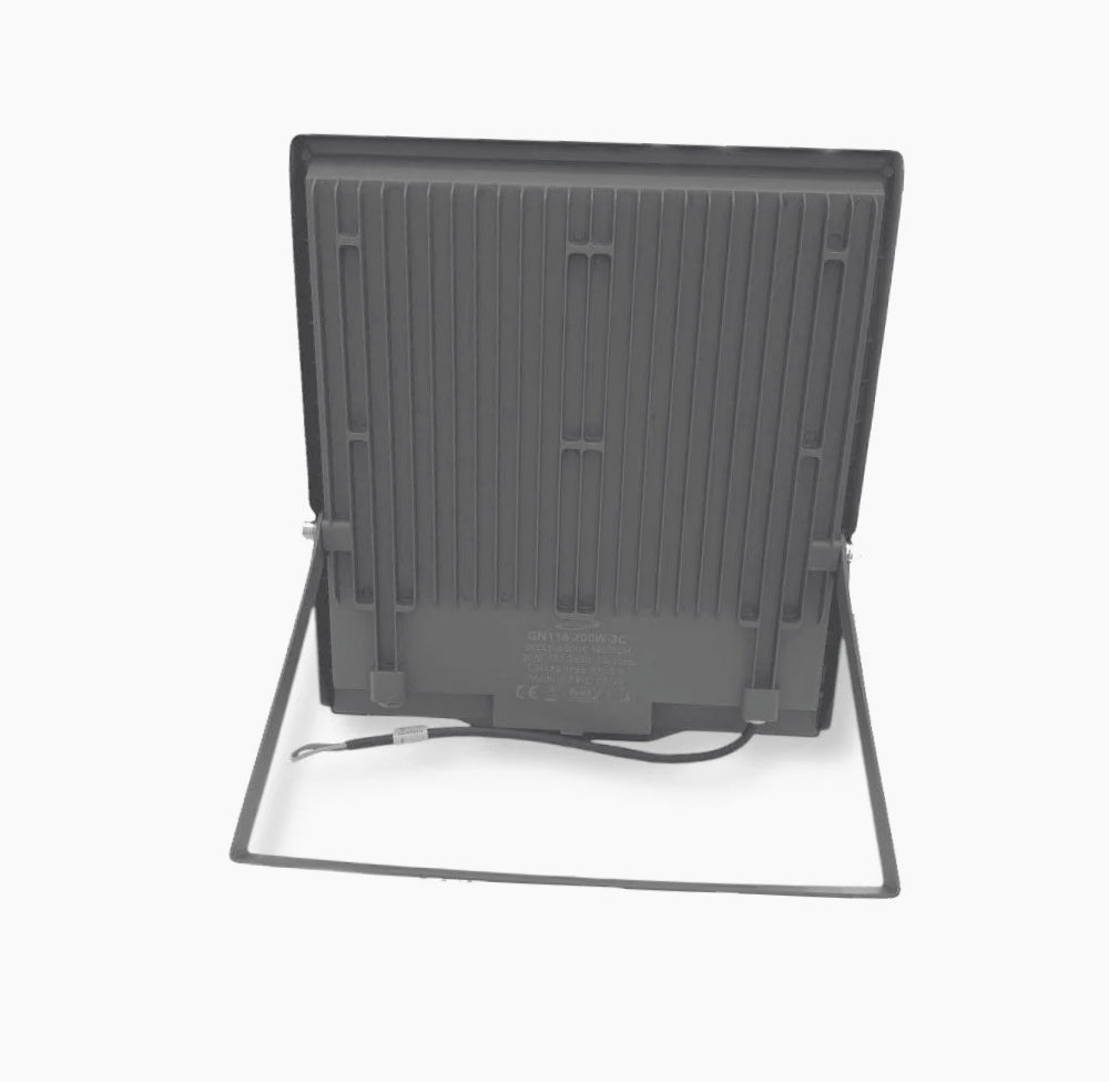 Faro LED esterno nero 30/50/100/200W – CCT IP66 - ambraled