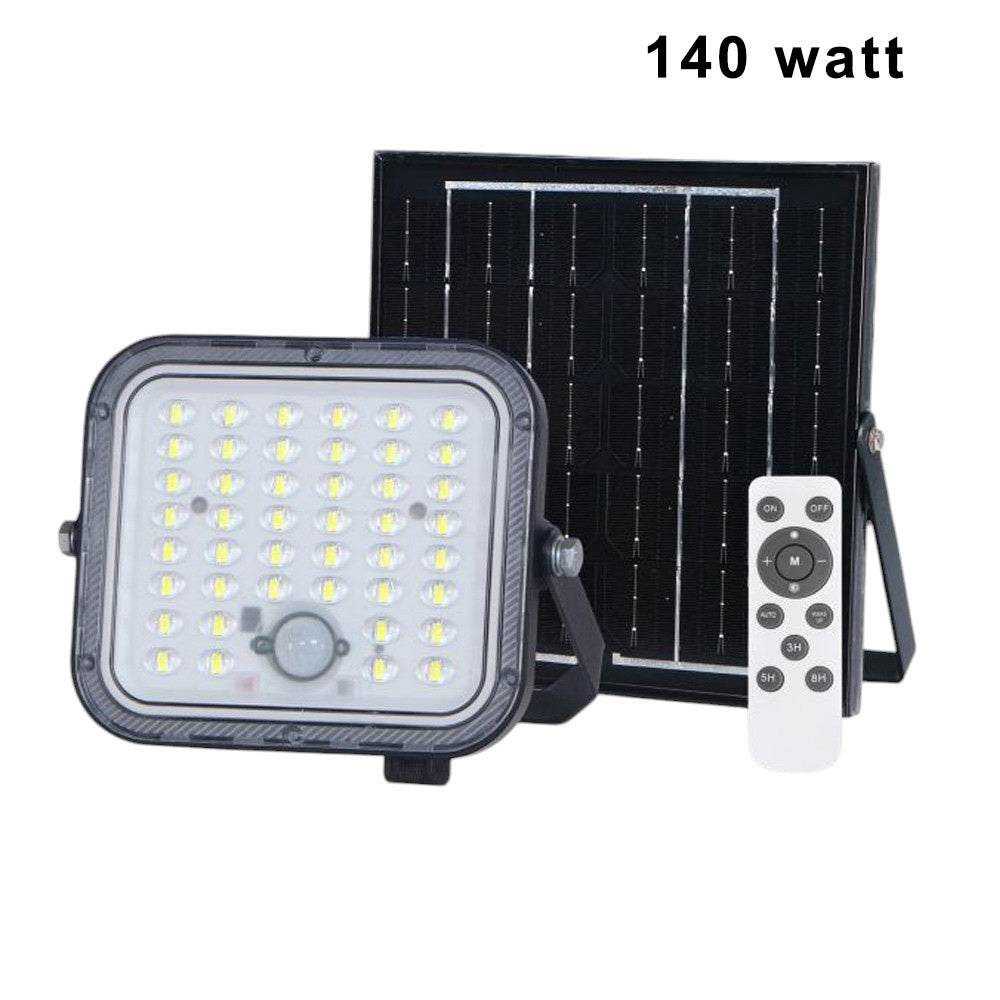Faro solare 140/420W – crepuscolare/movimento IP65 - ambraled