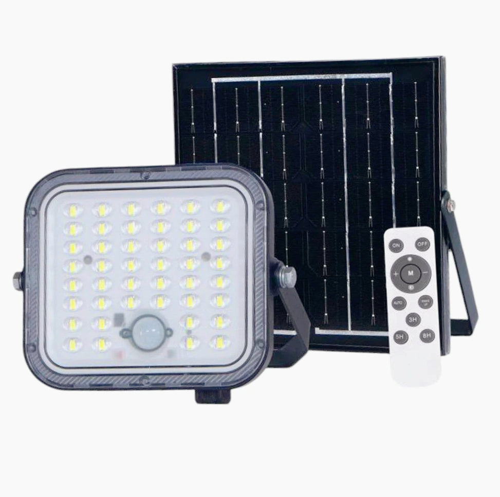 Faro solare 140/420W – crepuscolare/movimento IP65 - ambraled