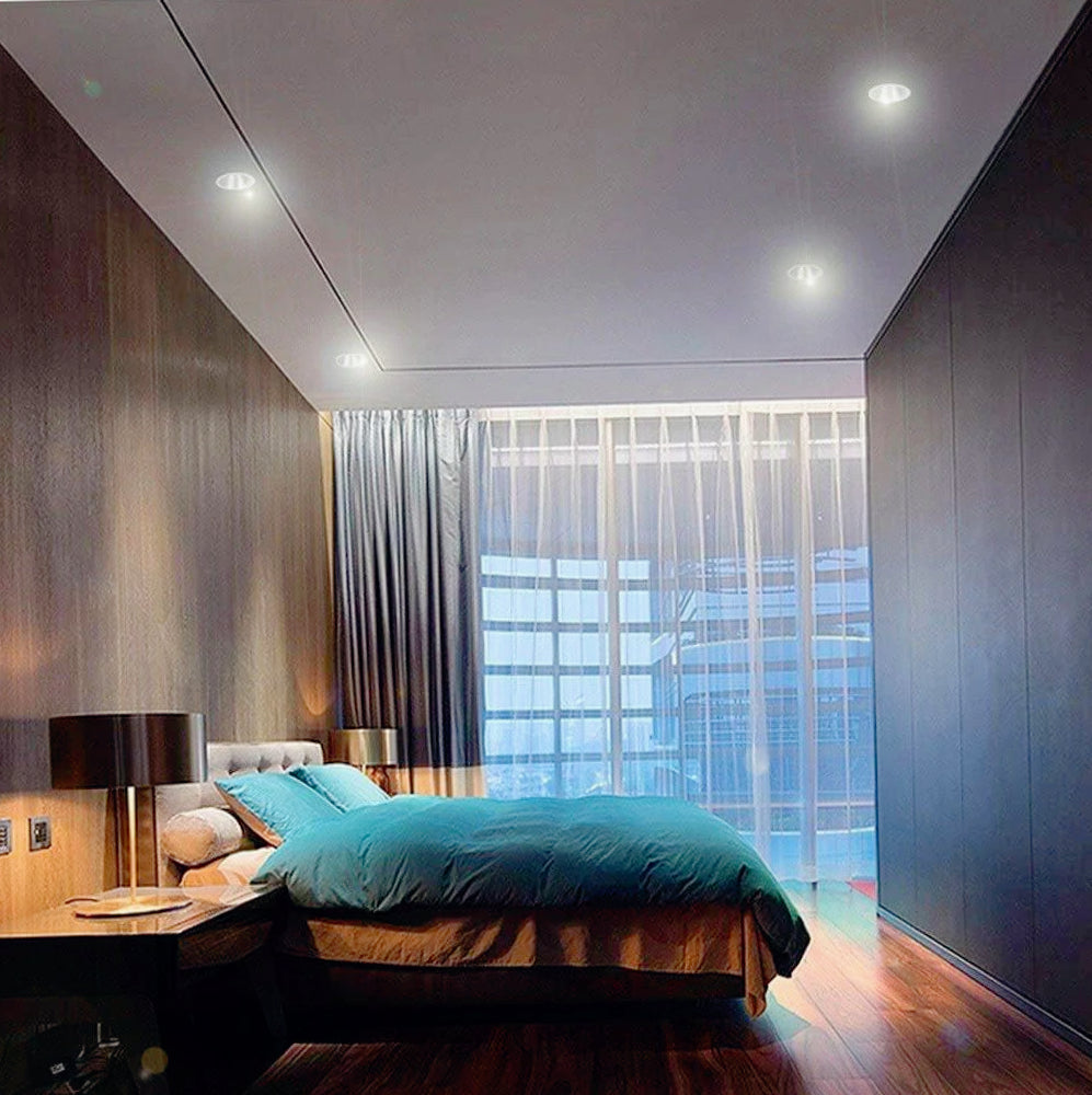 Faretto LED incasso 5W – 3000K/4000K/6500K controsoffitto - ambraled