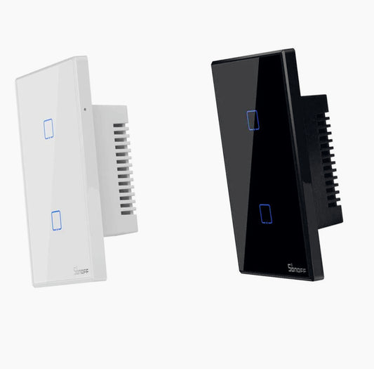Interruttore smart 2 canali – WiFi touch e controllo remoto - ambraled