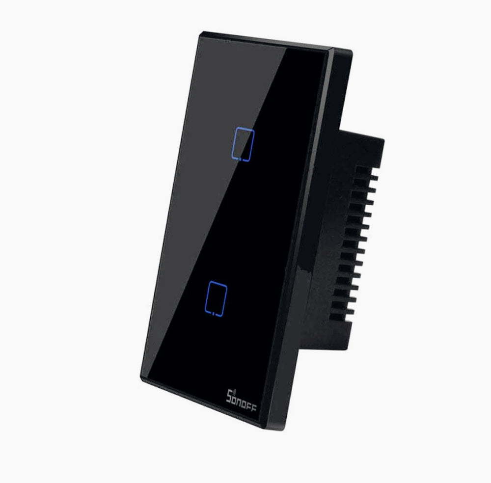 Interruttore smart 2 canali – WiFi touch e controllo remoto - ambraled