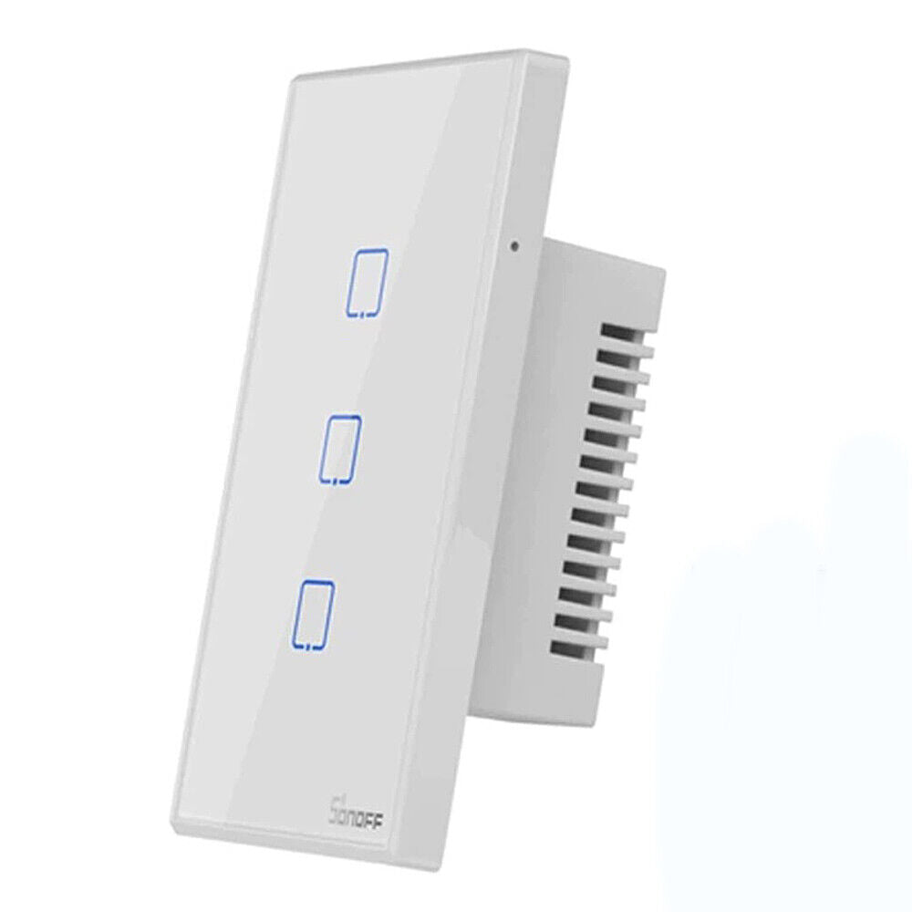 Interruttore smart 3 canali WiFi – touch e controllo da app - ambraled
