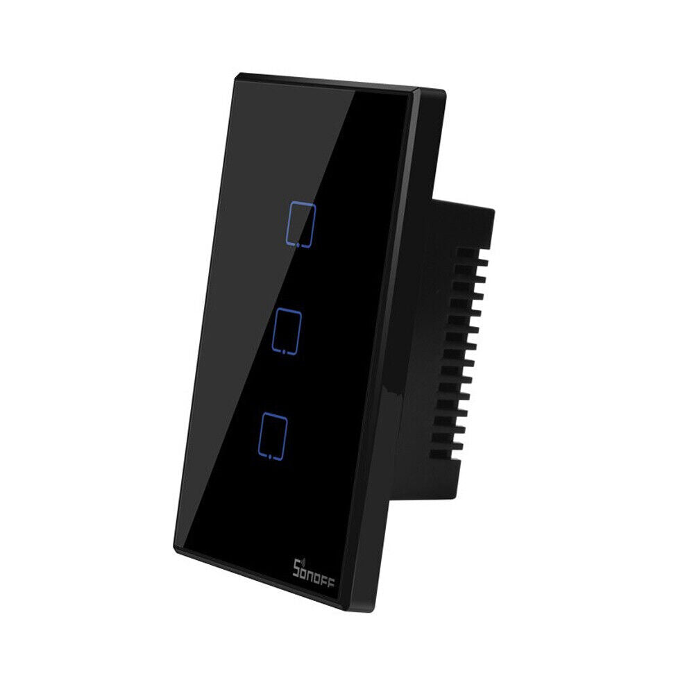 Interruttore smart 3 canali WiFi – touch e controllo da app - ambraled