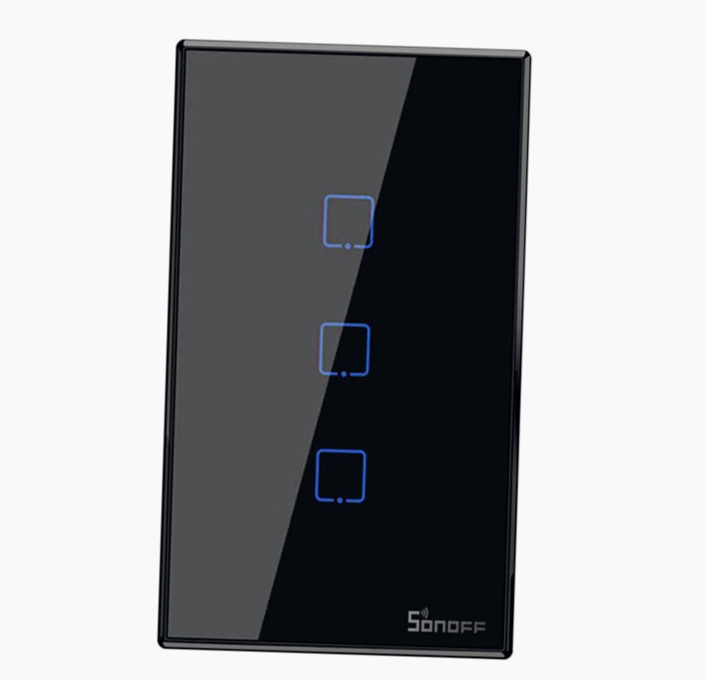 Interruttore smart 3 canali WiFi – touch e controllo da app - ambraled