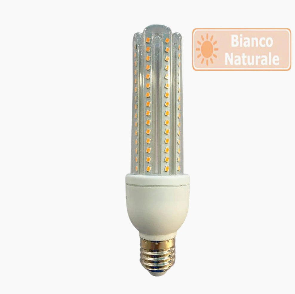 Lampadina LED tubolare E27 12W – 3000K/4000K/6500K - ambraled