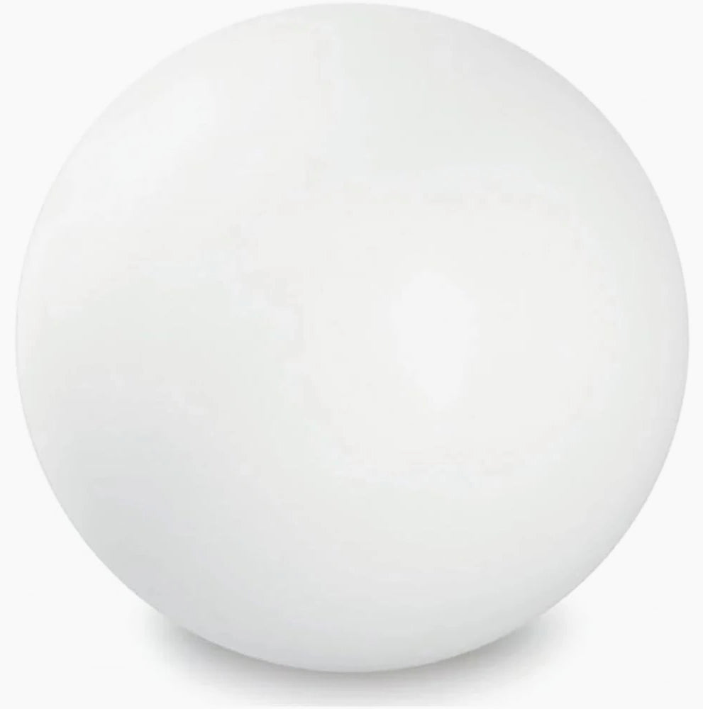 Lampada a sfera da giardino con piedino – Illuminazione esterna decorativa, attacco E27, varie misure - ambraled