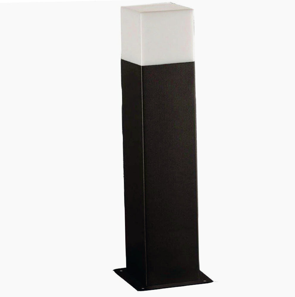 Lampione giardino alluminio E27 – Lampioncino vialetti IP44 - ambraled