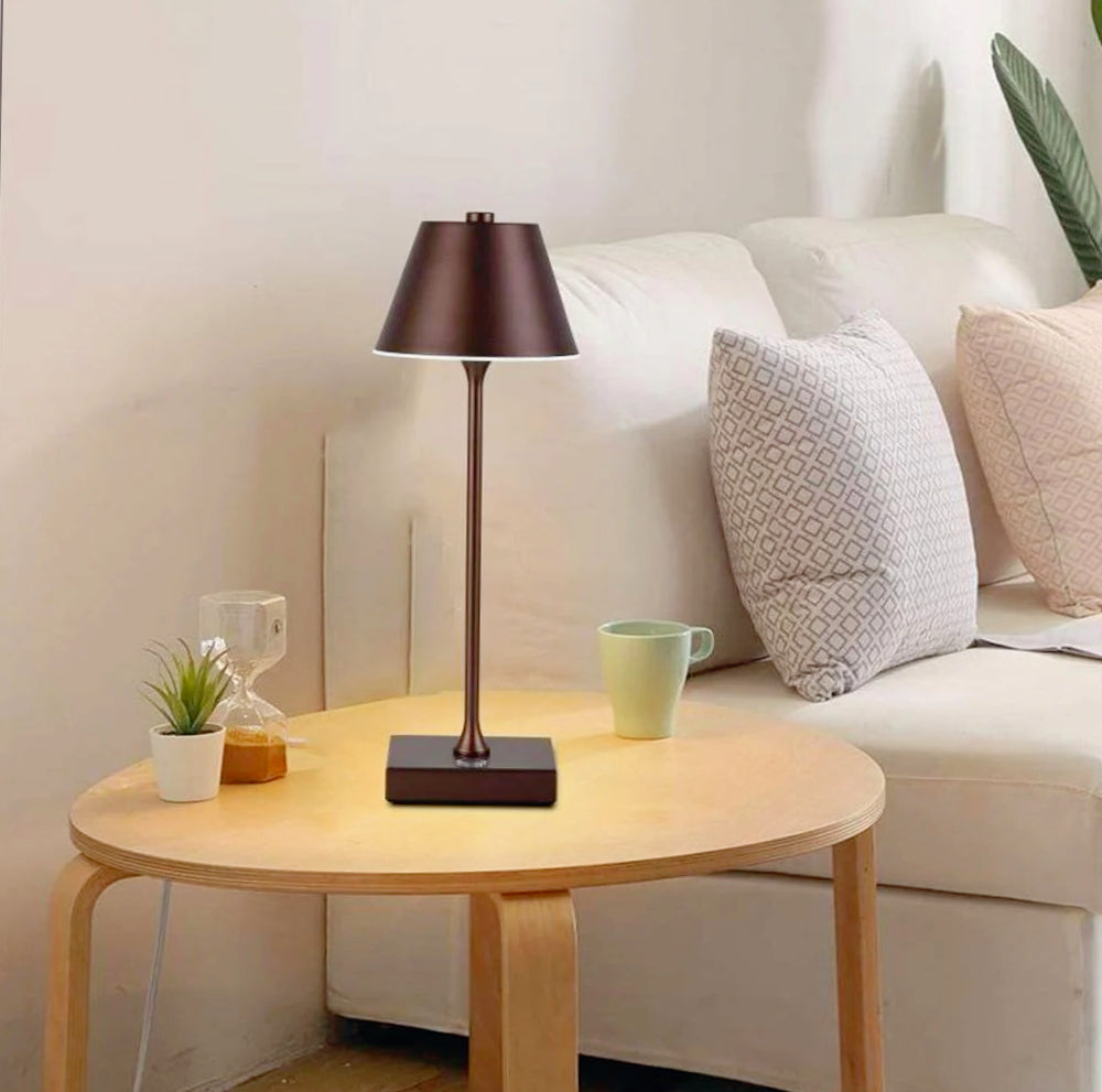 Lampada bistrot touch da tavolo a LED – Ricaricabile USB, decorativa - ambraled
