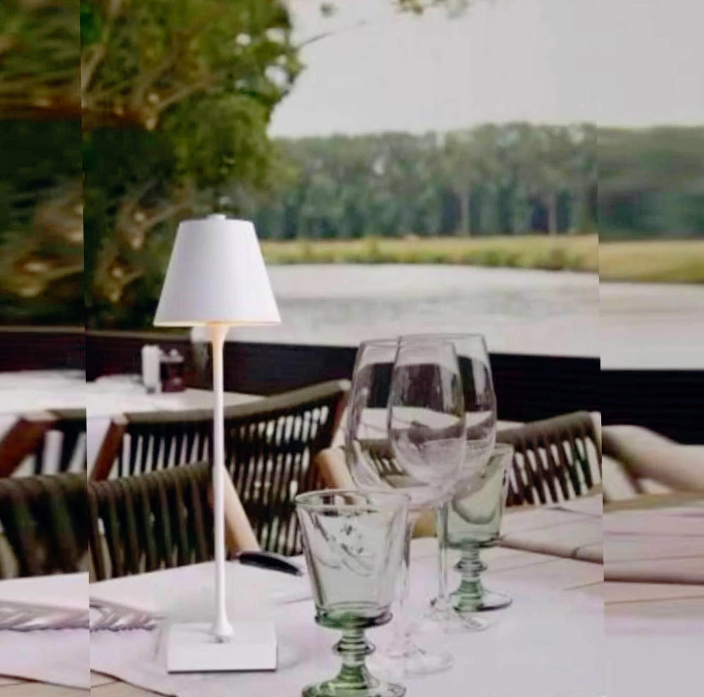Lampada bistrot touch da tavolo a LED – Ricaricabile USB, decorativa - ambraled