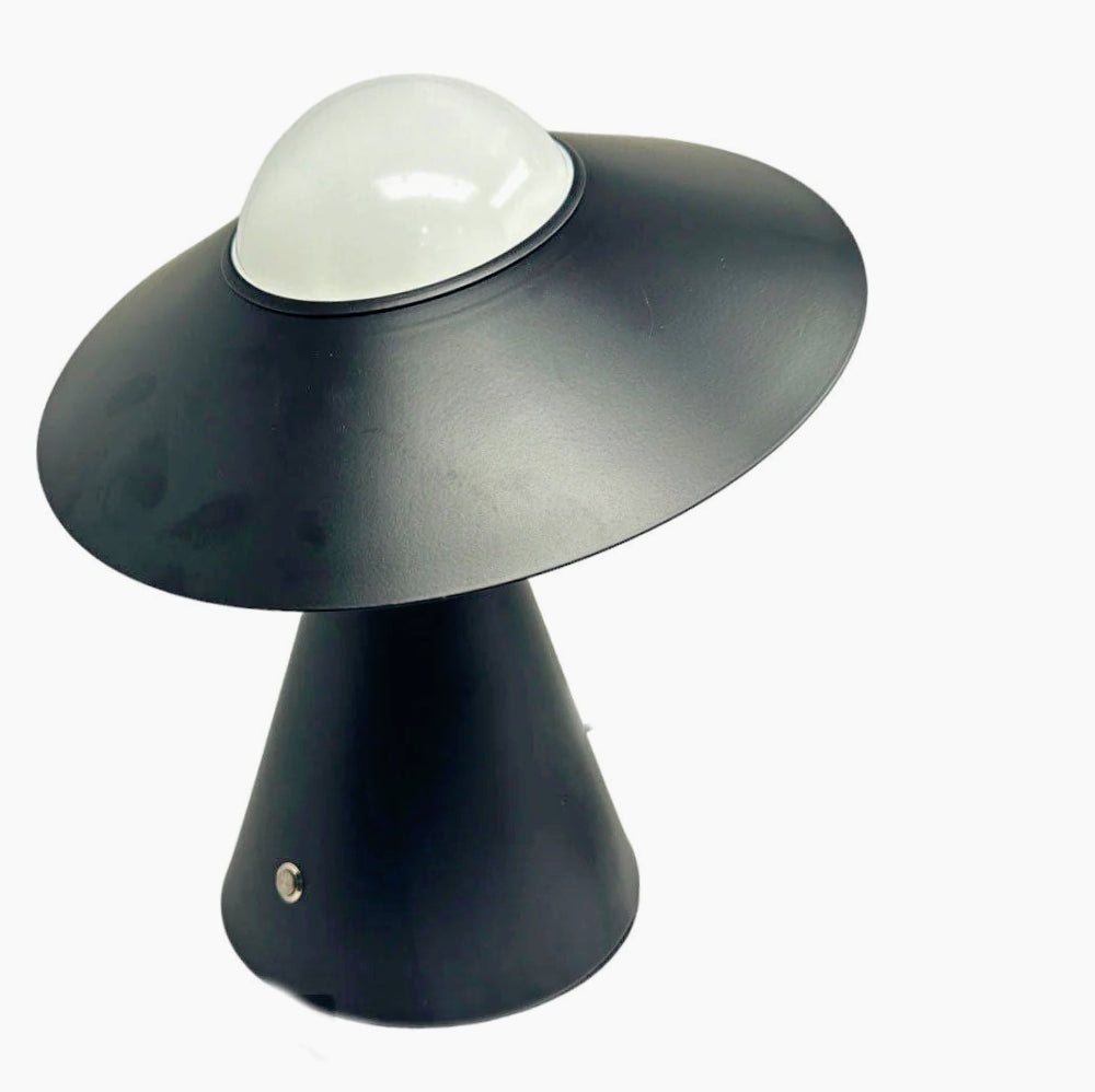 Lampada da tavolo decorativa – Con paralume a cappello orientabile e attacco E27 - ambraled