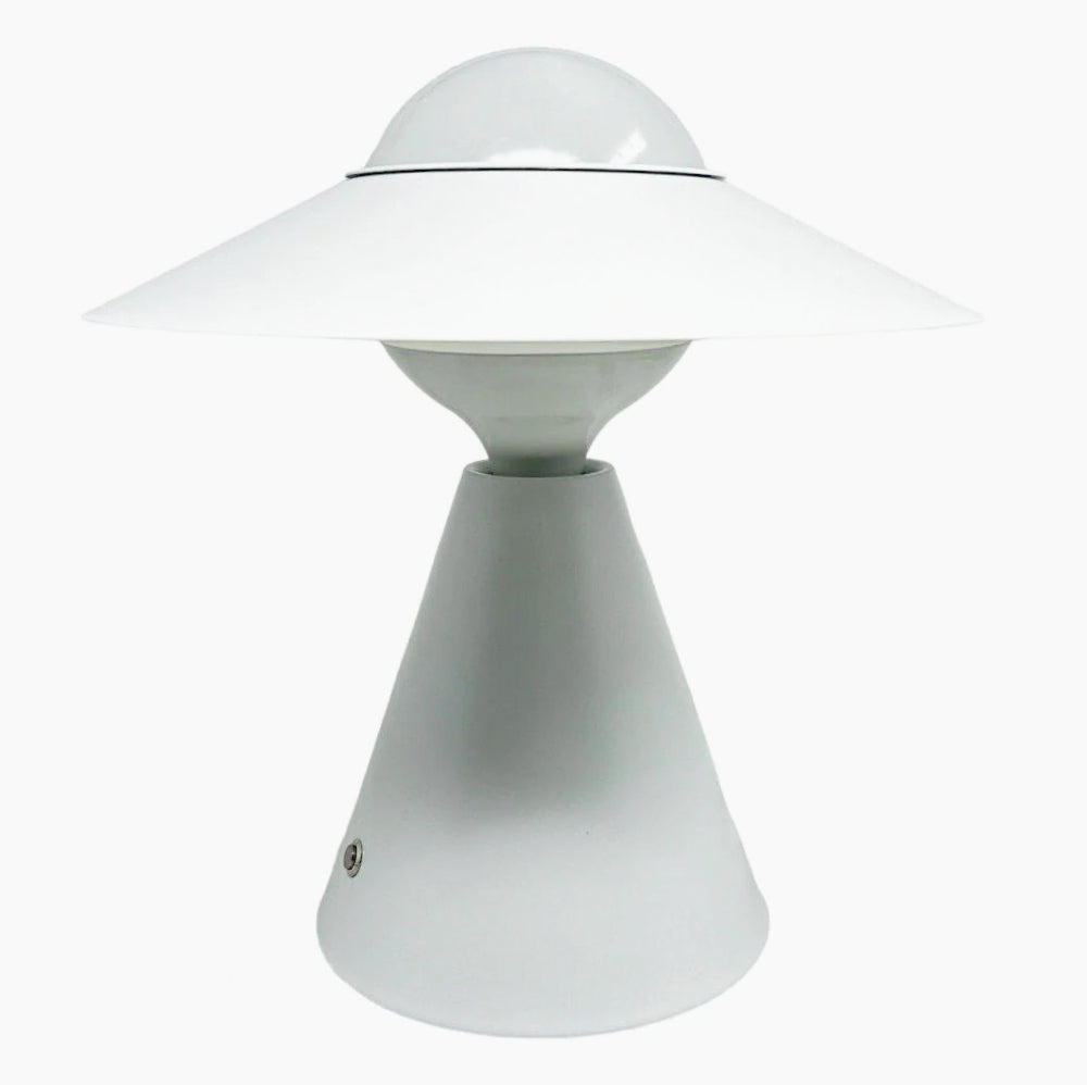 Lampada da tavolo decorativa – Con paralume a cappello orientabile e attacco E27 - ambraled
