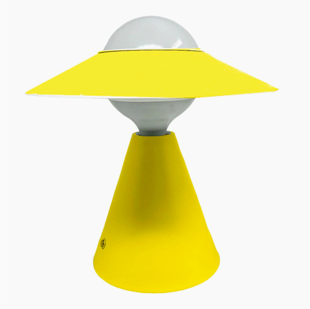 Lampada da tavolo decorativa – Con paralume a cappello orientabile e attacco E27 - ambraled