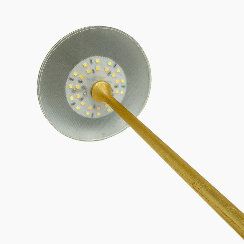 Lampada bistrot touch da tavolo a LED – Ricaricabile USB, tripla colorazione di luce, decorativa - ambraled