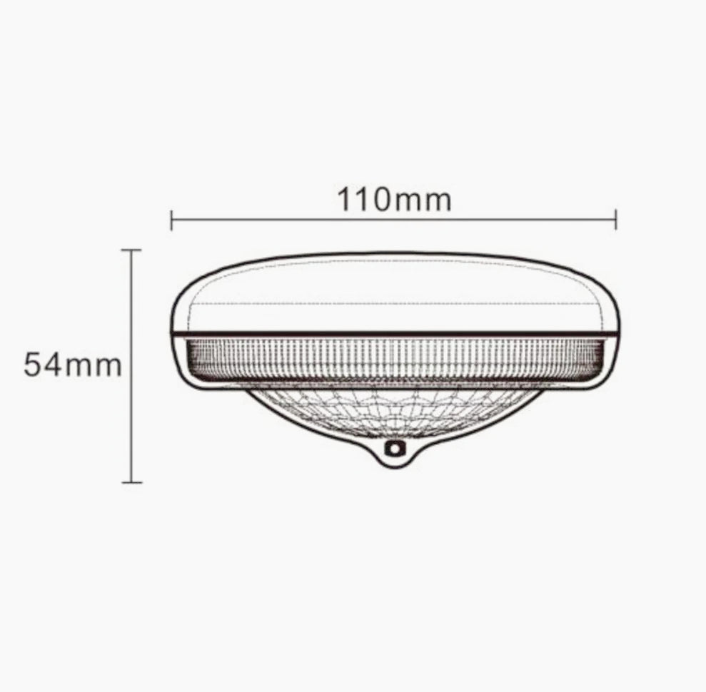 Lampada galleggiante RGB a pannello solare – Impermeabile IP67 per piscina e laghetto - ambraled