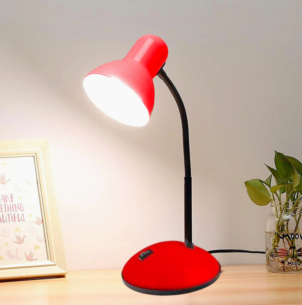 Lampada da scrivania flessibile snodabile – Orientabile, attacco E27, vari colori - ambraled