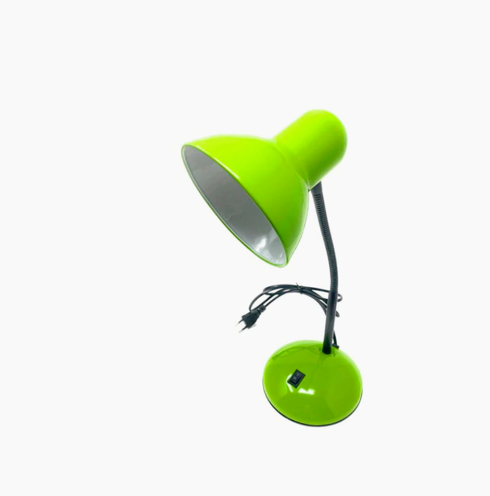 Lampada da scrivania flessibile snodabile – Orientabile, attacco E27, vari colori - ambraled