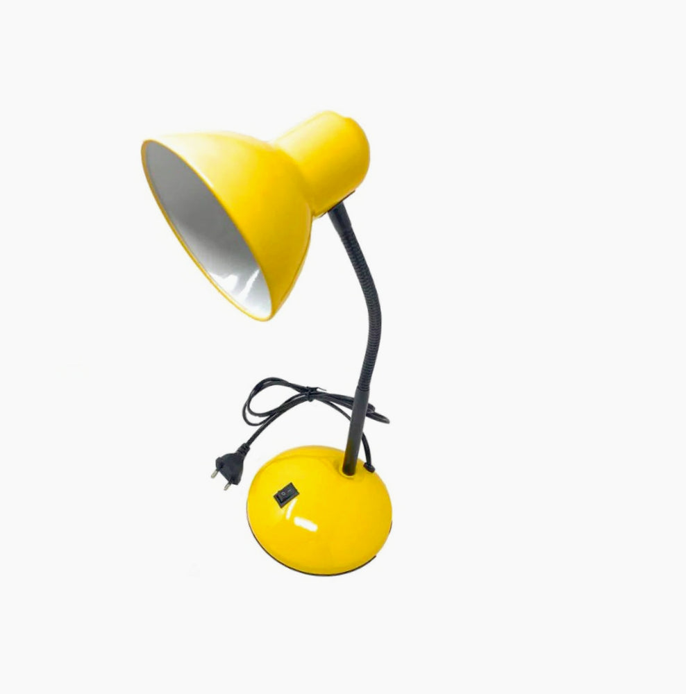 Lampada da scrivania flessibile snodabile – Orientabile, attacco E27, vari colori - ambraled