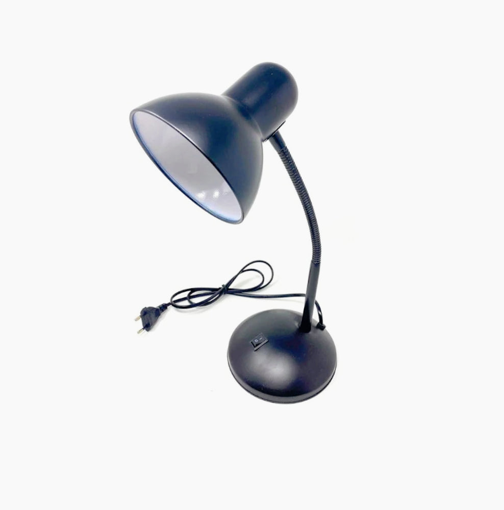 Lampada da scrivania flessibile snodabile – Orientabile, attacco E27, vari colori - ambraled