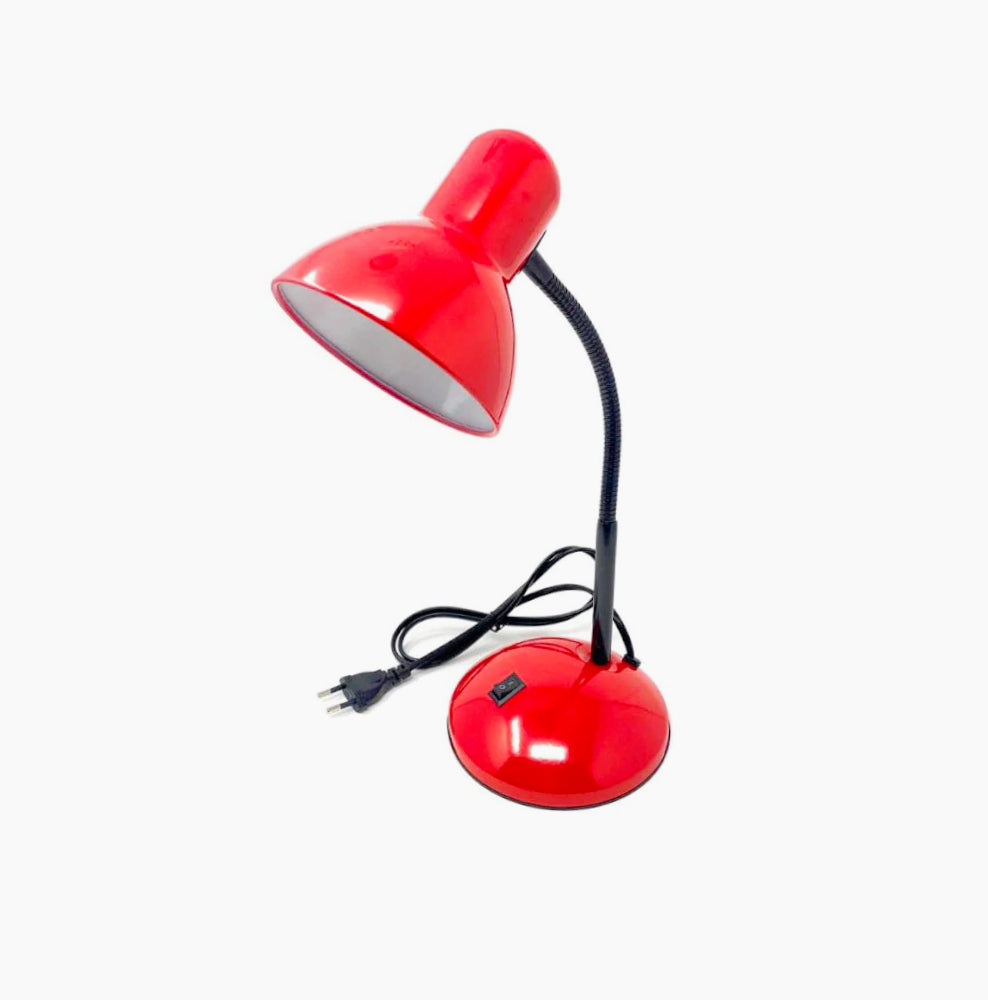 Lampada da scrivania flessibile snodabile – Orientabile, attacco E27, vari colori - ambraled