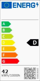 Lampada LED da terra 43W – Decorativa con CCT, telecomando e App - ambraled