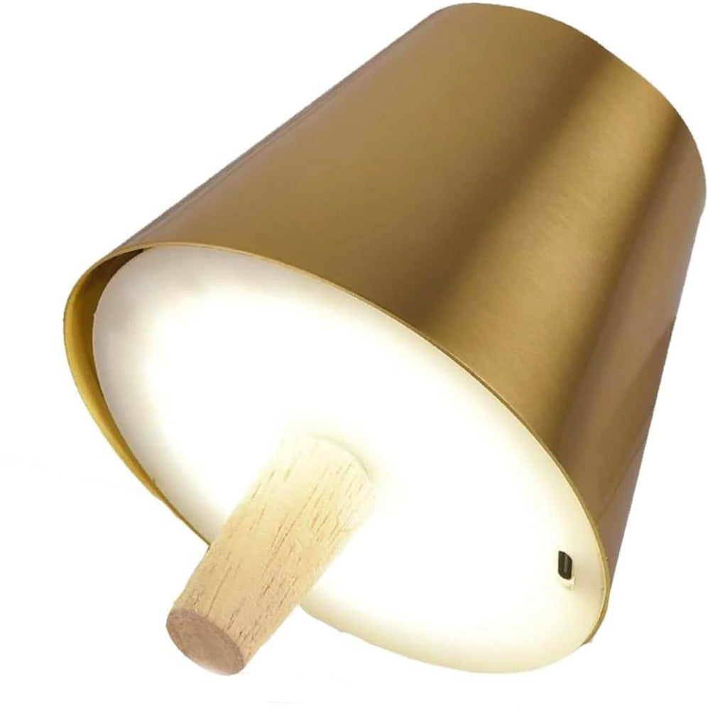 Paralume LED a tappo – lampada touch ricaricabile per bottiglie - ambraled