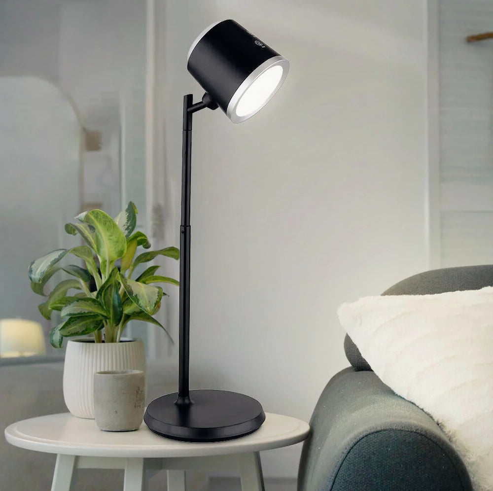 Lampada 2IN1 scrivania & applique a LED – 6W, touch, 2 riflettori, CCT regolabile - ambraled
