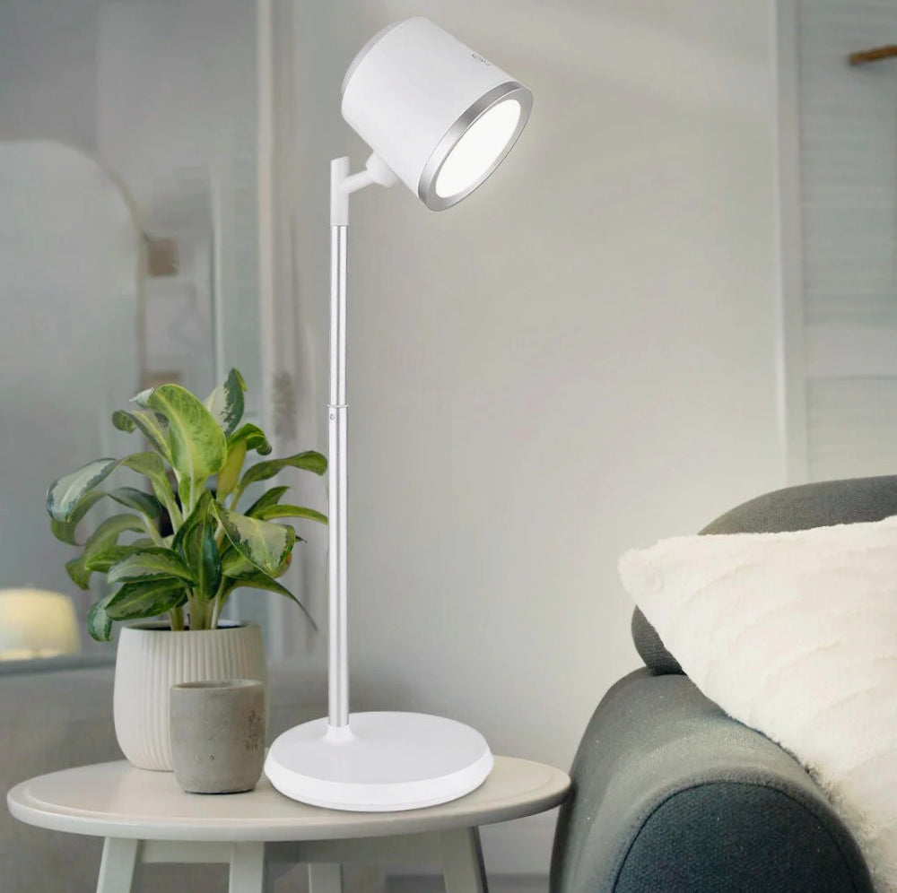 Lampada 2IN1 scrivania & applique a LED – 6W, touch, 2 riflettori, CCT regolabile - ambraled