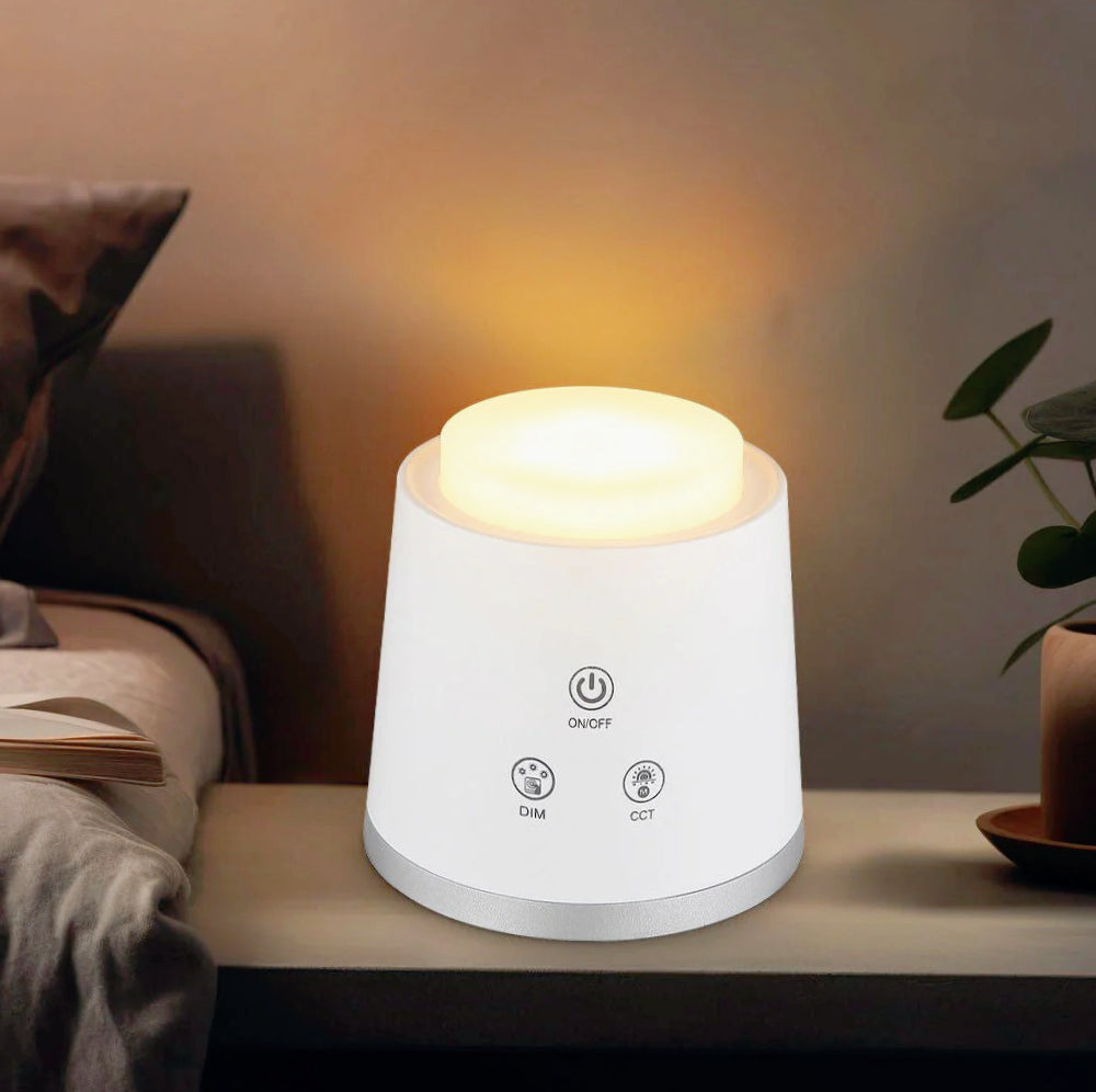 Lampada 2IN1 scrivania & applique a LED – 6W, touch, 2 riflettori, CCT regolabile - ambraled