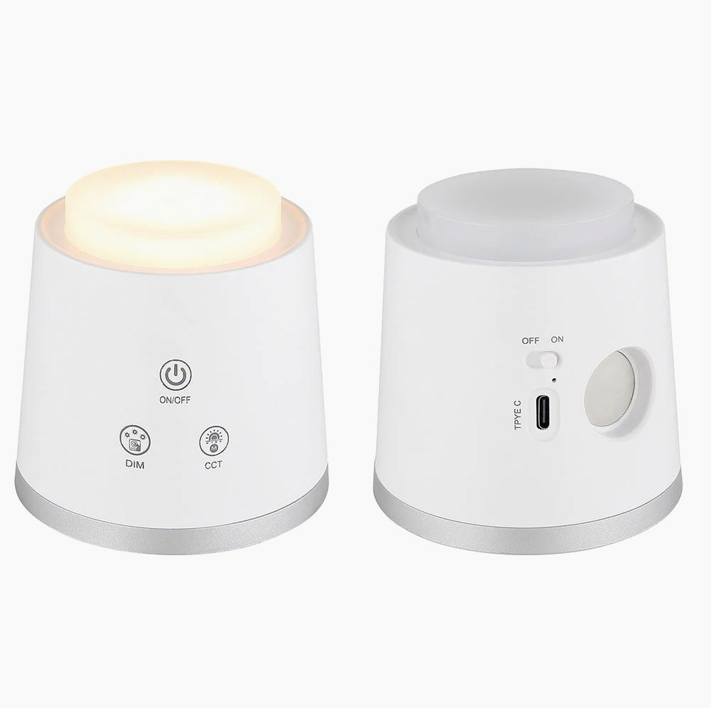 Lampada 2IN1 scrivania & applique a LED – 6W, touch, 2 riflettori, CCT regolabile - ambraled