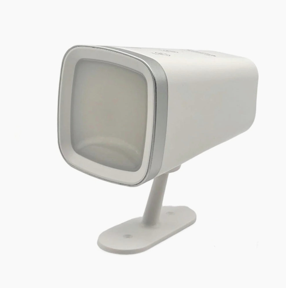 Lampada ricaricabile 2in1 – Da scrivania e applique, 6W, dimmerabile con CCT - ambraled